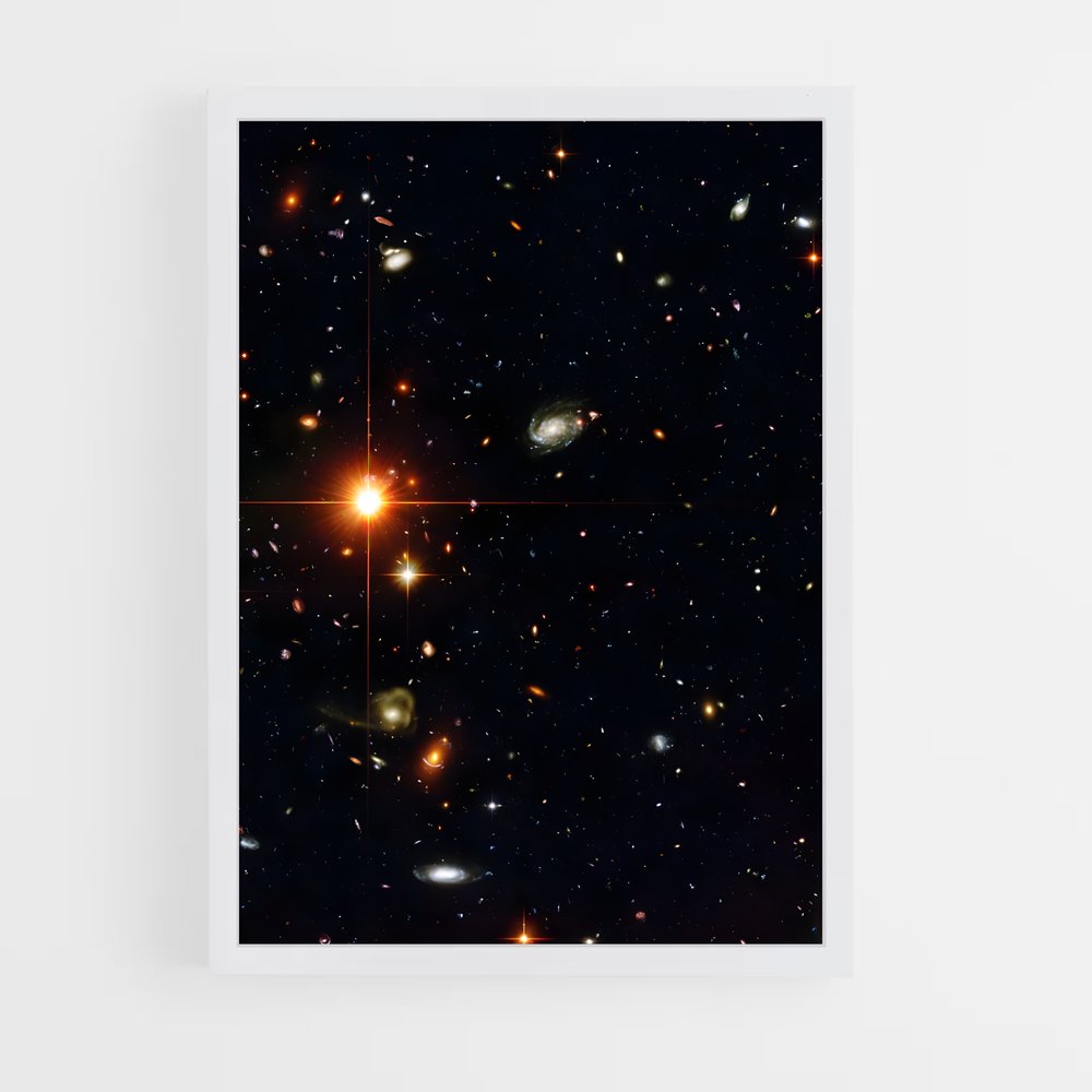 Poster Étoiles en Fusion (vue 3)